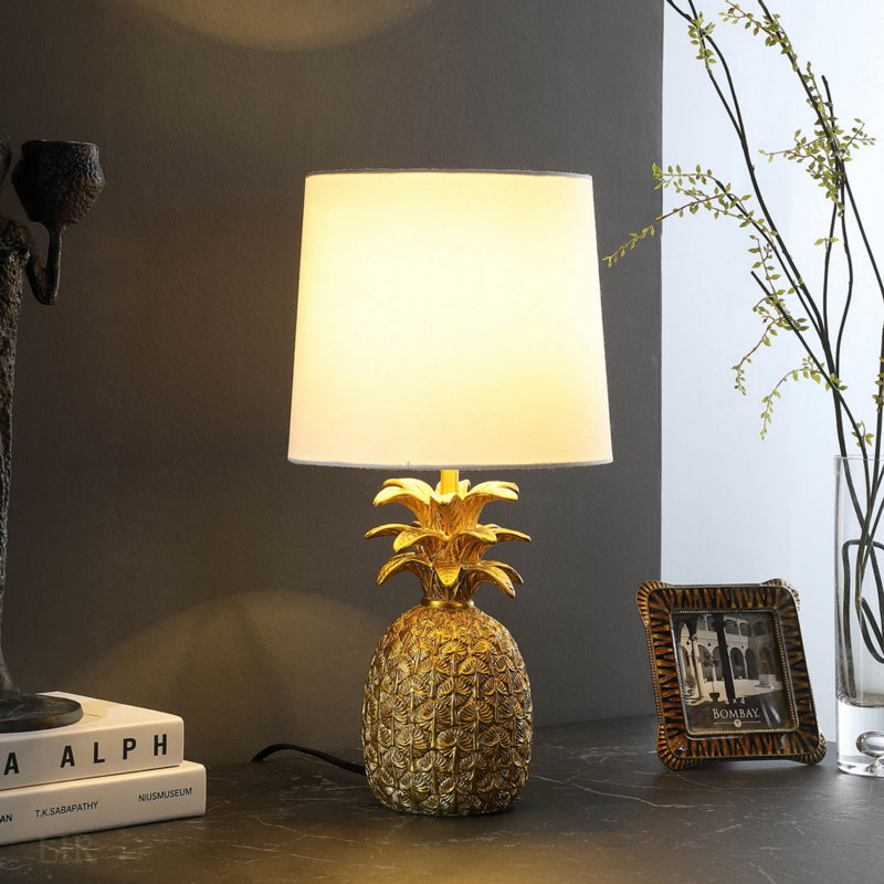 Neysa 17" Table Lamp, Gold