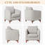 Fauteuil demi-tonneau avec repose-pieds Hintz-1679393711