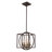Nevels 6 - Light Steel Dimmable Geometric Chandelier-1882748453