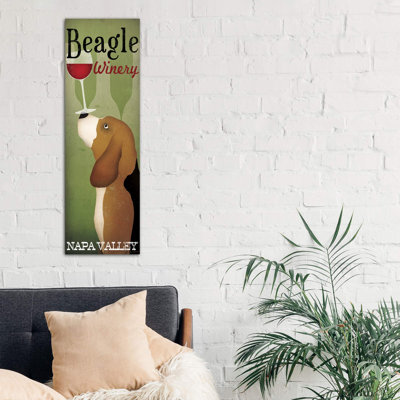 Beagle Winery by Ryan Fowler - Wrapped Canvas Panoramic Print