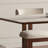 Sintered Stone Solid Wood Oak Solid + Manufactured Wood brown Dining Table-106923706