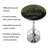 Round Metal Base Dining Table