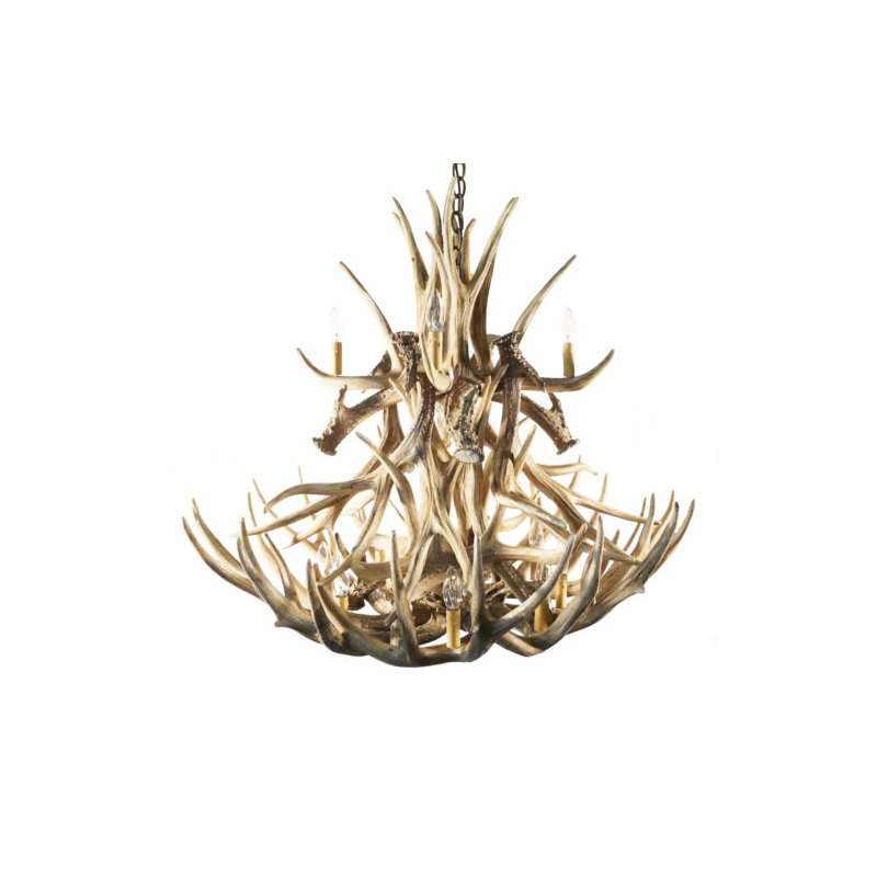 Delphine 12 - Light Dimmable Tiered Chandelier