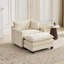 Fauteuil rembourré en tissu-2142304202