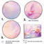 Peinture, lavande, dérive, brume mauve - ensemble de décorations murales abstraites-1084169326-1084169322