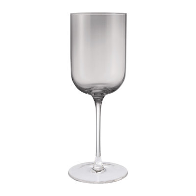 FUUMI Red Wine Glasses - 13.5 Ounce - Set of 4 - Coffee Colored Glass