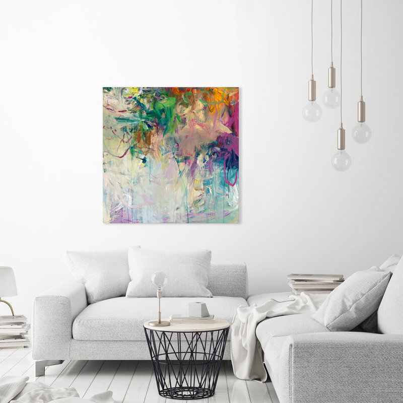 I'll Keep It With Mine II Painting by Fern Cassidy, 24" H x 24" W x 1.5" D, Image Brush Gel