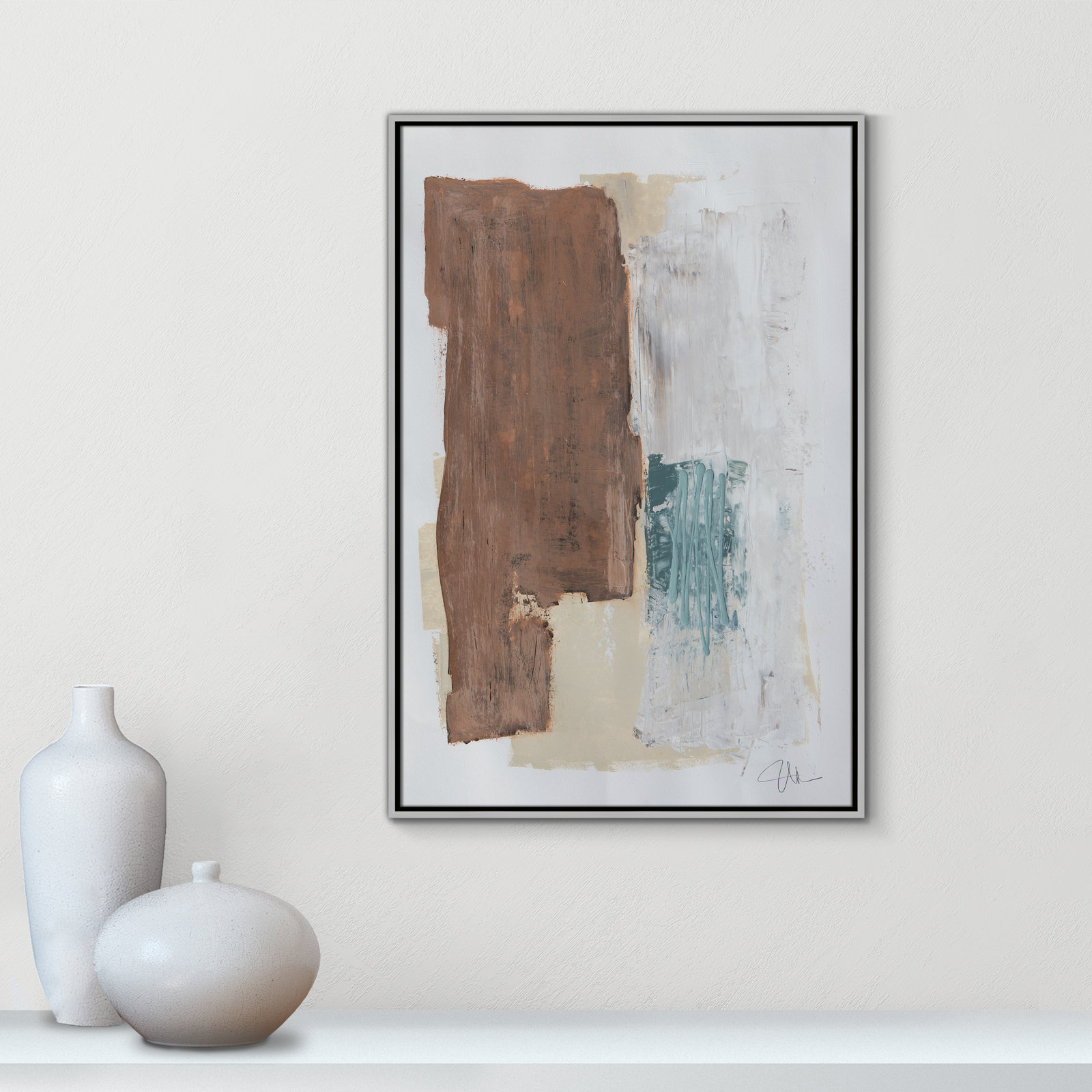 Rosena I Print, 37.5'' H x 25.5'' W x 2'' D, Silver Framed