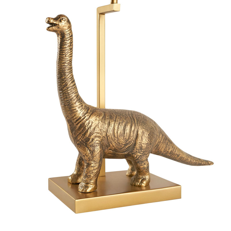 Bruno Table Lamp, Antique Brass, Gold