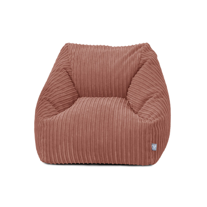 rucomfy Beanbags Big Kids Snuggle Chair - Large Corduroy Armchair for Kids & Teenagers - Home Furniture Living Room or Bedroom Seating - Machine Washable