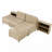 Versatile Modular Sofa Bed with Dual Storage Racks for All Spaces-1272741079