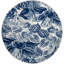 Tapis bleu marine à tissage unique-476022705