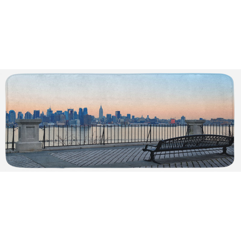 Tapis de cuisine paysage