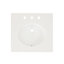 Meuble-lavabo mural simple 24 po avec comptoir en quartz Redbridge