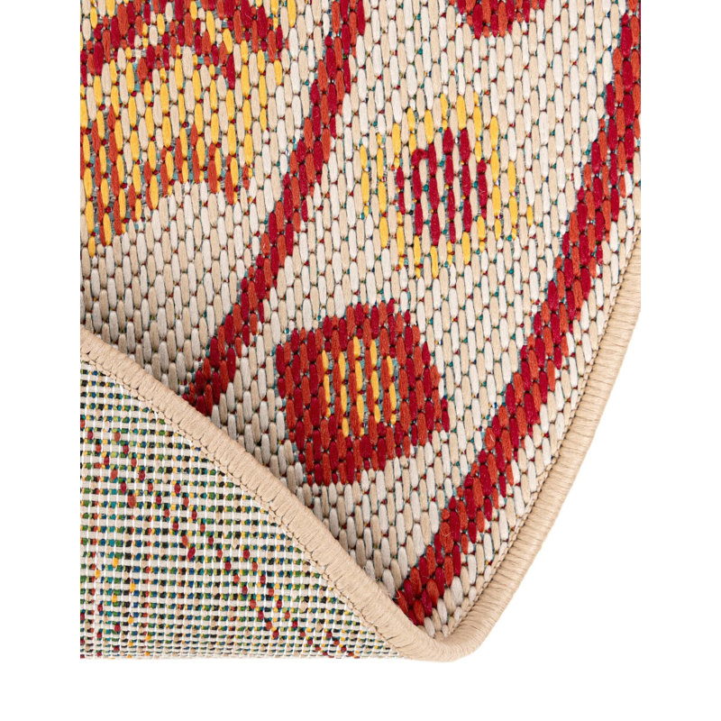 Tapis intérieur / extérieur Marlenia Marlenia, Rond 7 pi 10 po