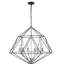Luminaire suspendu géométrique 6 lumières Kiel-1420386303