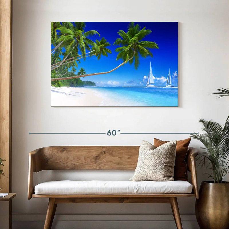 Gillard Seaside Palms, H 30 po x l 45 po