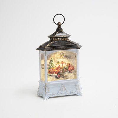 Lanterne sphérique éclairée à piles 10,4 po H DC