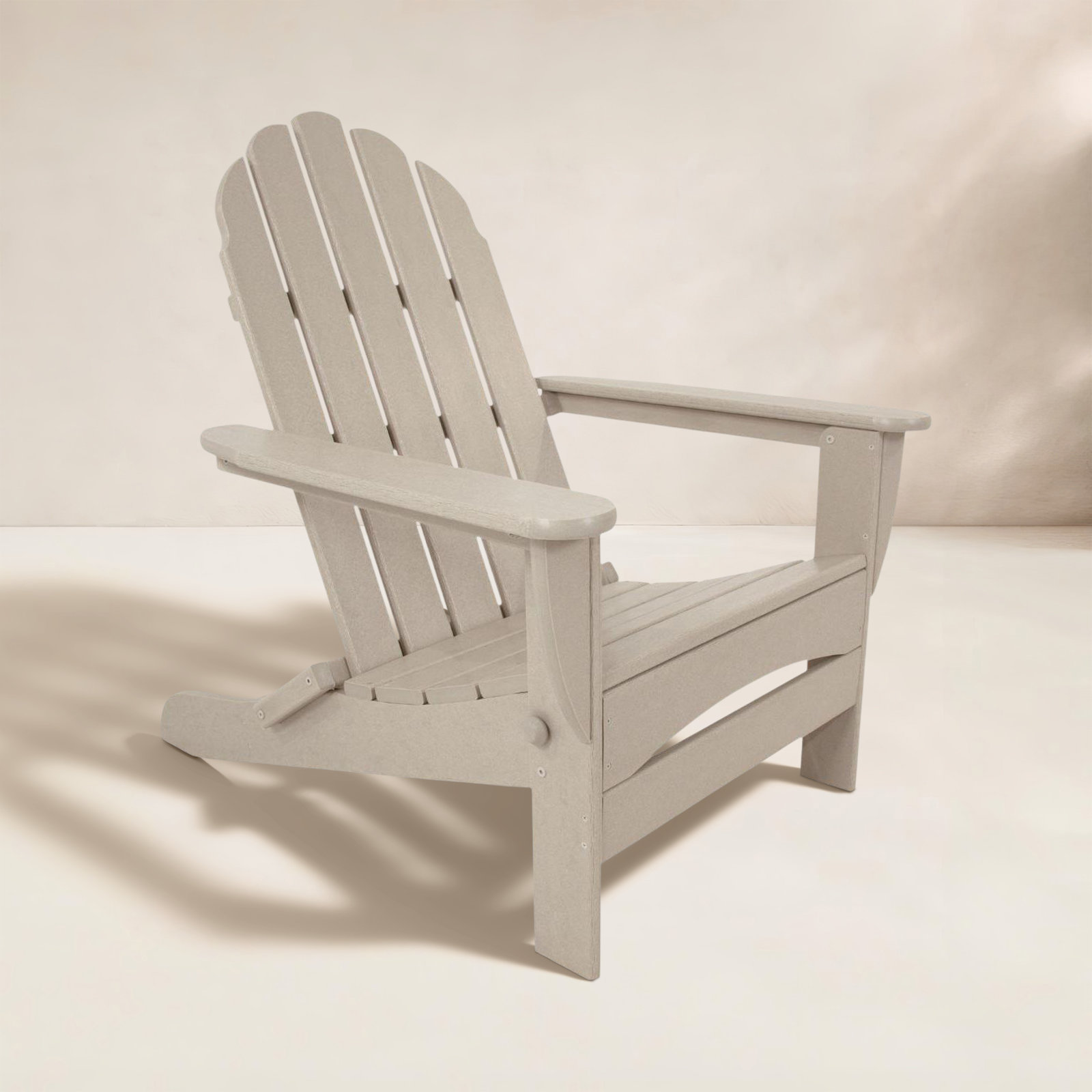 POLYWOOD® Classic Adirondack Chair, Sand