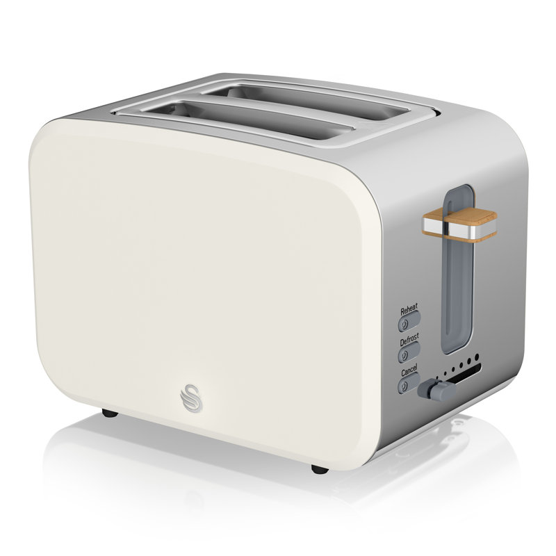 Nordic 2 Slice Toaster, White