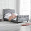 Danube Upholstered Sleigh Bed-23736194-20018502