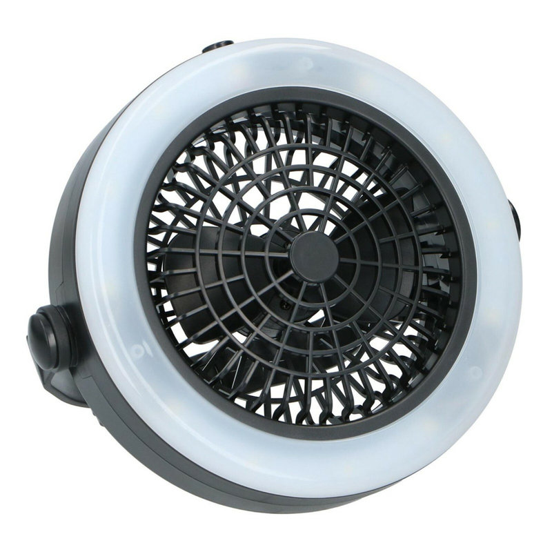 24.5cm Battery Powered Fan Tent Lamp