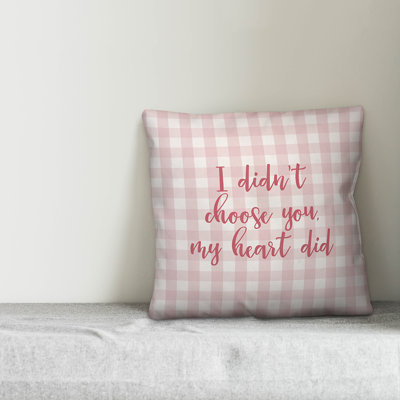 Plaid Throw Pillow