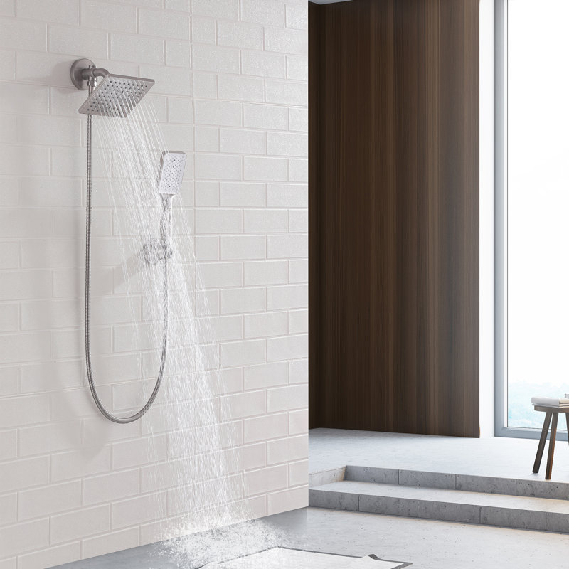Compact Apartment Rainfall Shower System With Shower Heads & Handheld Shower