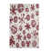 Tapis géométrique beige / rouge Alcesta