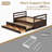 Amerski Solid Wood Slat Storage Bed-924517834