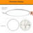 1 - Light 15.8" Simple Round Acrylic Led Flush Mount-1199561158-1195573496