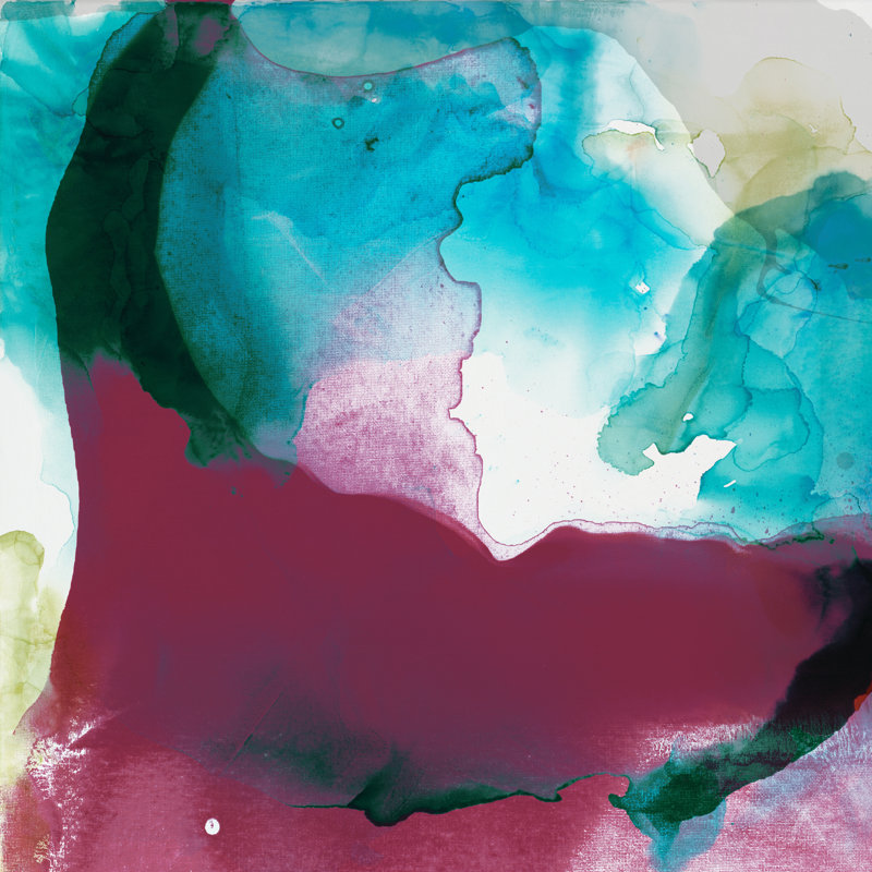 LA Abstract I by Sisa Jasper - Wrapped Canvas Painting, 76cm H x 76cm W