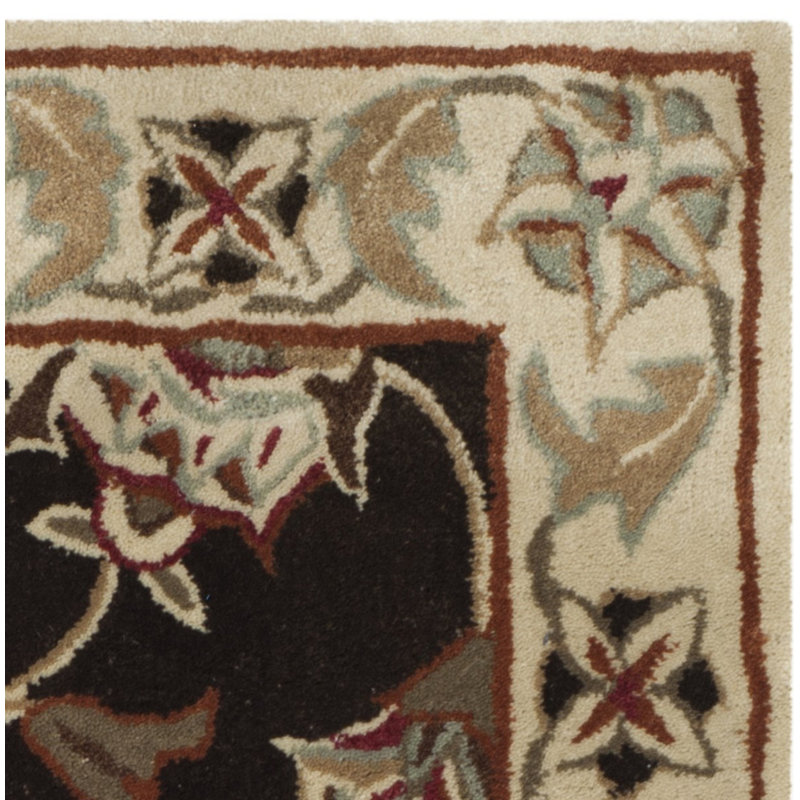 Arnault Total Performance Hand Hooked Performance Oriental Rug, Round 6'