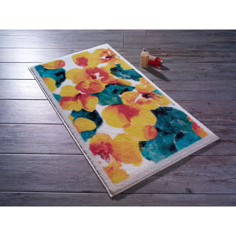 Tapis pour salle de bain Dawud, H 0,39 po x l 31,5 po x L 55,12 po