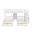 Triple Bunk Bed With Stairs, Triple Bunk Bed With Drawers, Staircase With Storage, Built-In Shelves