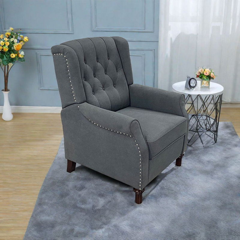 Fauteuil inclinable Statis, Lin gris