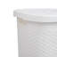  Panier à linge mince 50 L, panier à linge, couvercle, plastique-111360883-49635341