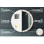 Huldar Glass Flat Wall Mirror