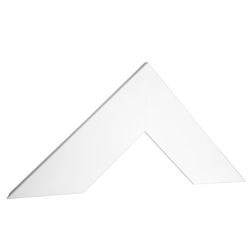 Everly Engineered Wood Mirror, White, 68" x 33"