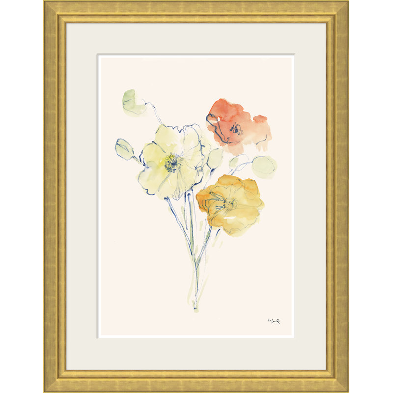 Poppy Cluster Painting by Yuki Osada