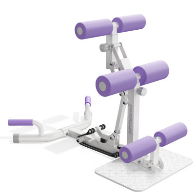 FEIERDUN Squat Machine for Women, Adjustable Deep Squat & Glutes Trainer, Low Impact Core & Lower Body Workouts, Push Up Board & Strength Training, Easy to Assemble Home Gym Equipment, 400Lbs Weight Capacity