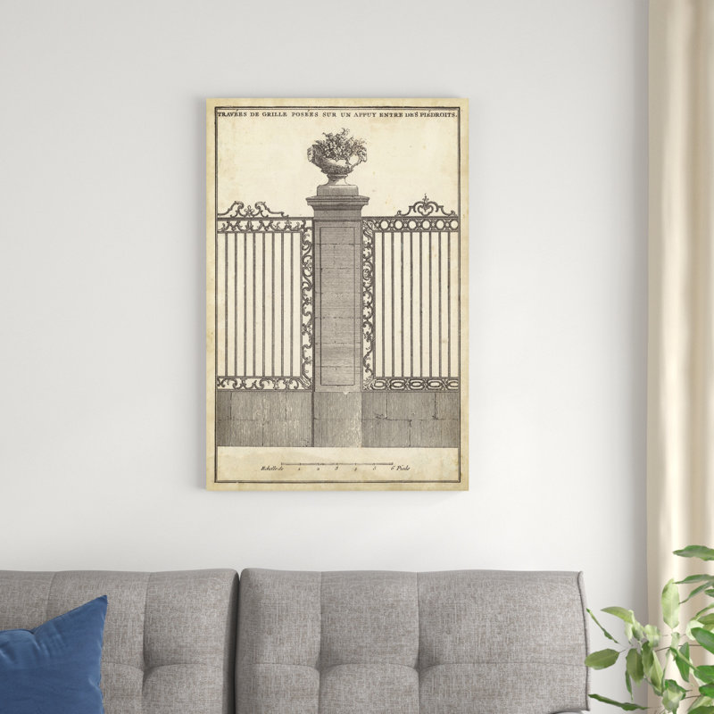 Porte décorative antique I, H 36 po x l 24 po x P 1,25 po