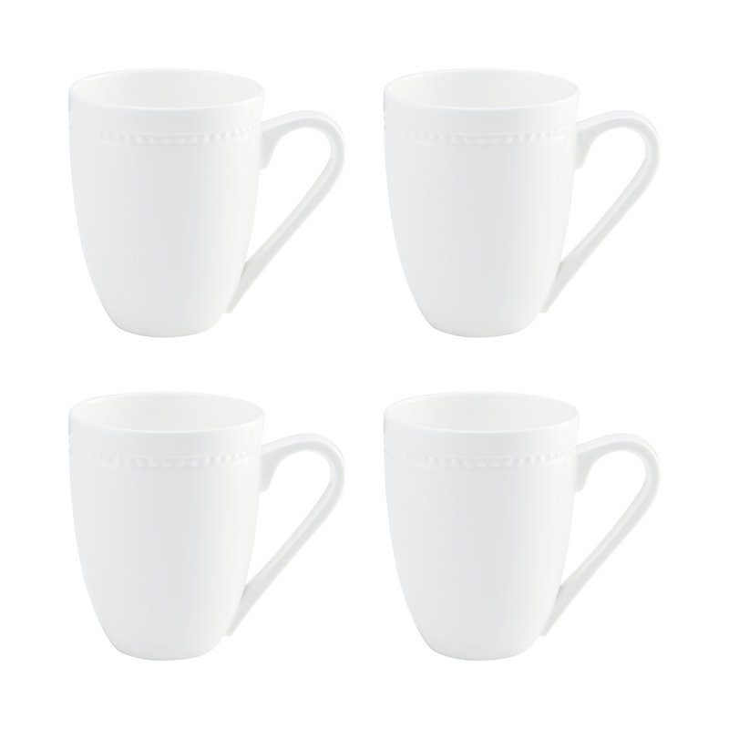 Mikasa Loria 16-Piece Lightweight Chip-Resistant Bone China Dinnerware Set, Service for 4