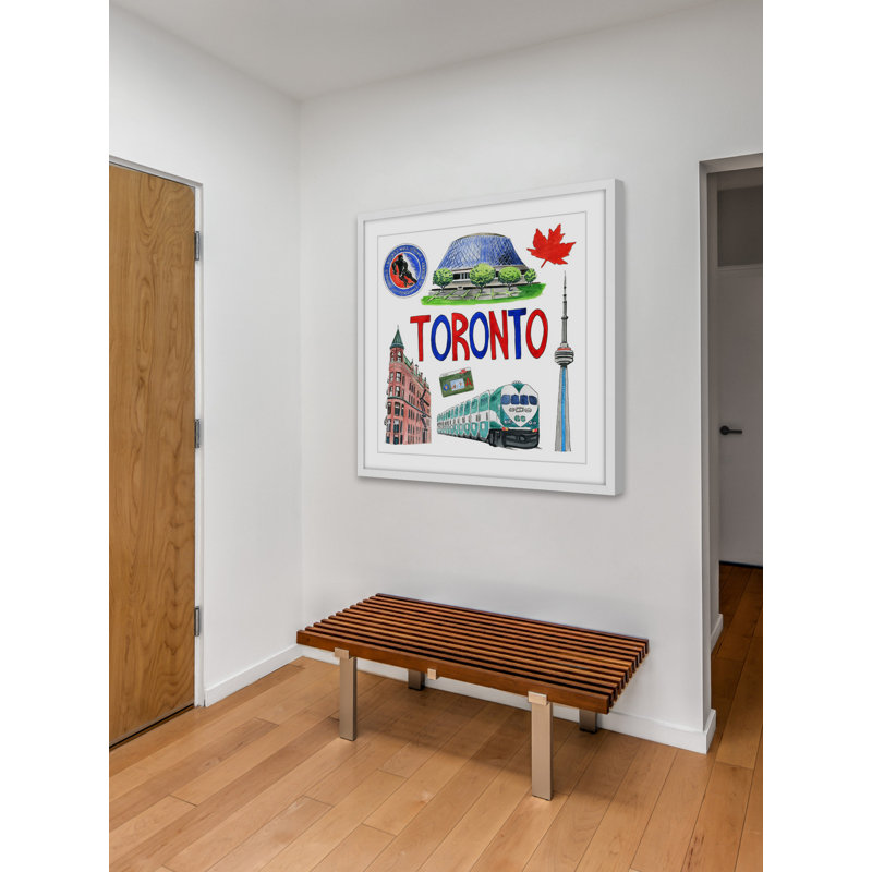 «Cool Toronto», reproduction encadrée, H 32 po x l 32 po x P 1,5 po