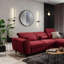 Canapé-lit modulaire avec rangement Foble - Bourgogne-662377905-662377909