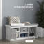 Banc à chaussures avec coussin HOMcom
