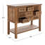 Commode d'appoint à 9 tiroirs Kishor