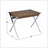 Diasia Solid Wood Top Metal Base Writing Desk