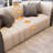 Minimalist Grey Business Reception Sofa Set