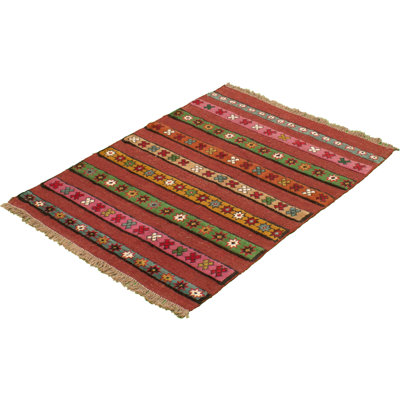 Wool Southwestern Indoor Rug